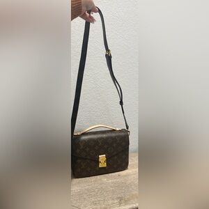 Brown Monogram Crossbody Bag